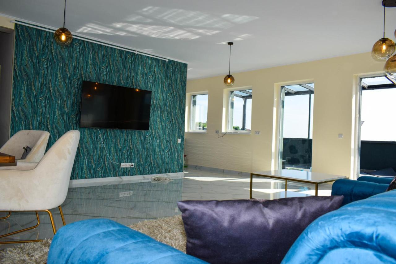Heltau Jacuzzi Penthouse Cisnădie Kültér fotó